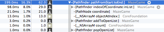 Slow profiler run